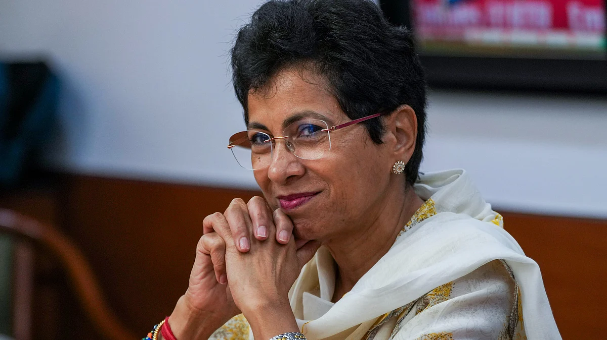 Kumari Selja during an interview in New Delhi on 23 August (photo: PTI)