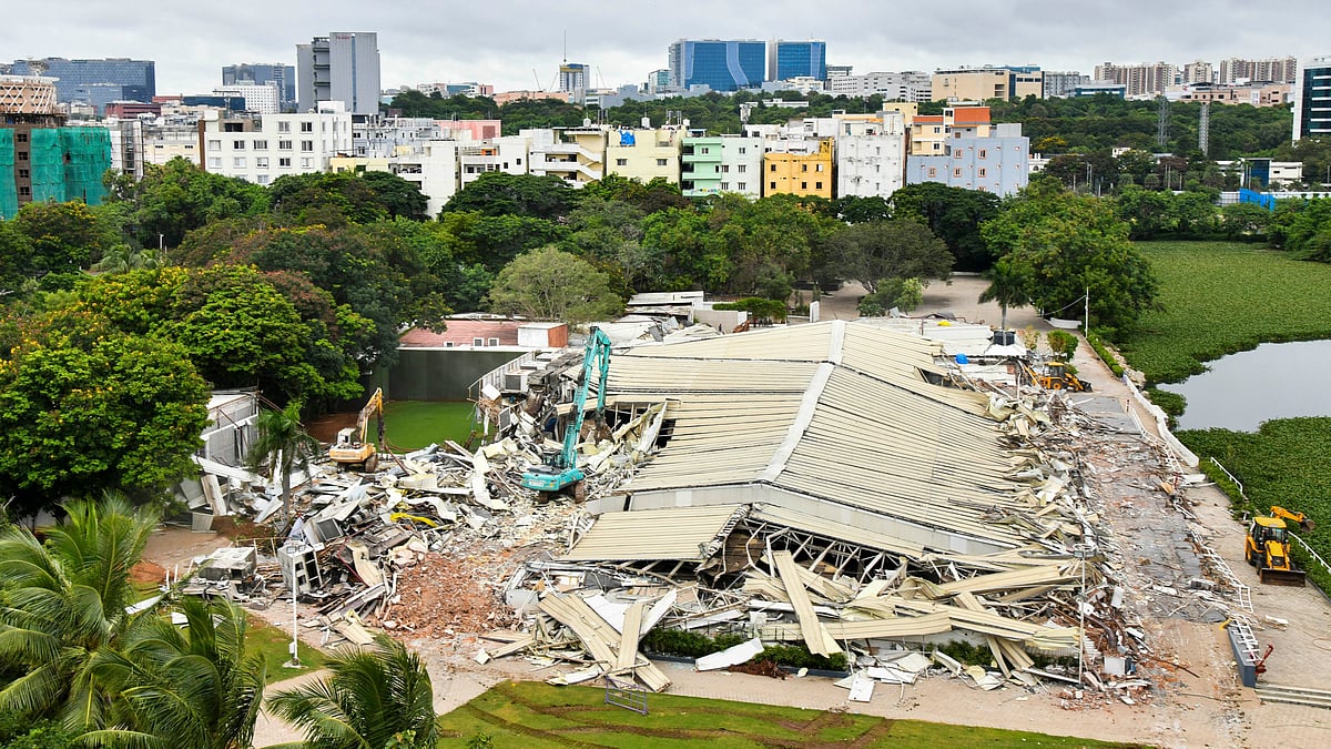 Authorities demolish Nagarjuna's N-Convention centre in Hyderabad