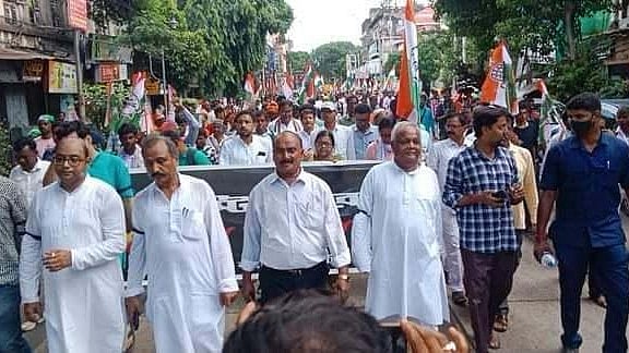 R.G. Kar case: Congress, civil society organisations take out protest rallies