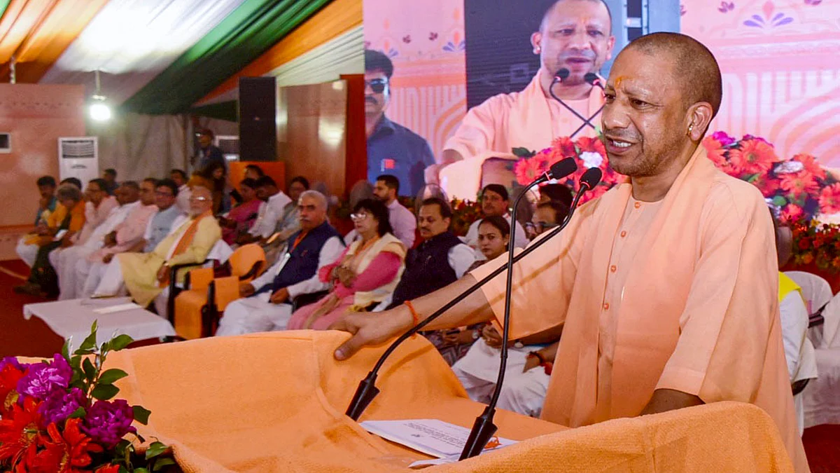 UP chief minister Yogi Adityanath (photo: PTI)