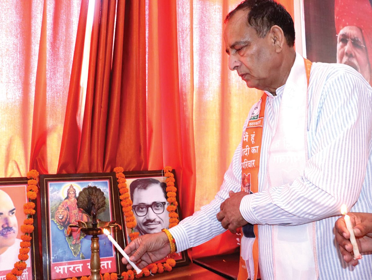 Haryana BJP chief Mohan Lal Badoli