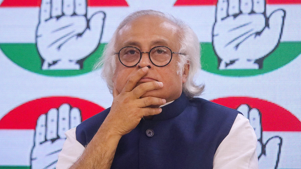 Jairam Ramesh criticises government's late push for gig workers’ social security (photo: PTI)