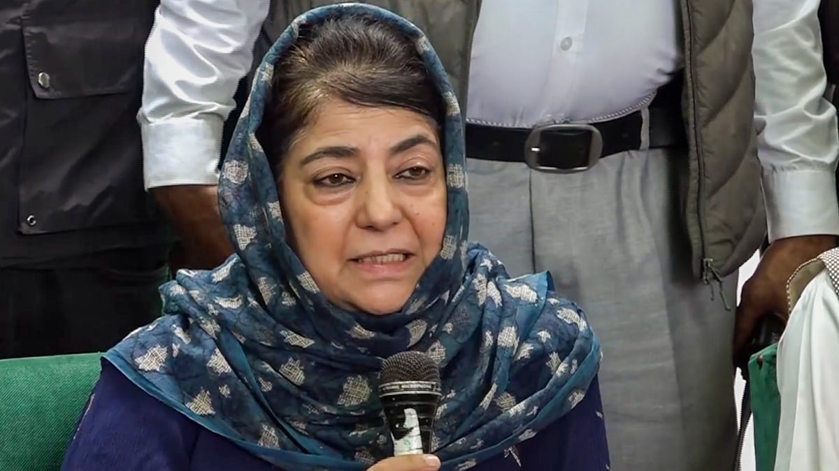 J-K elections: No scope for tie-up with BJP, says Mehbooba Mufti