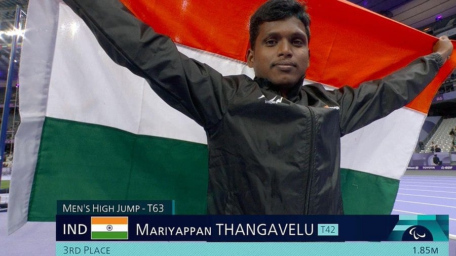 Paris Paralympics: Thangavelu defies the odds to soar again, now for bronze
