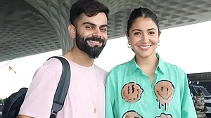 Virat Kohli and Anushka Sharma (photo: @realwitcher_X)
