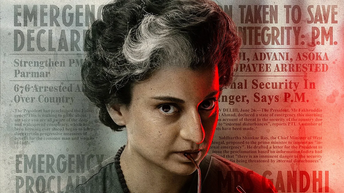 The Emergency poster (photo: @KanganaTeam/X)