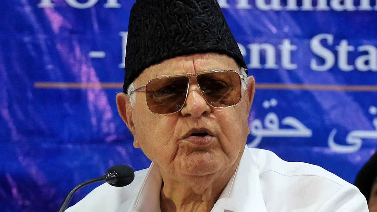 National Conference leader Farooq Abdullah (photo: PTI)