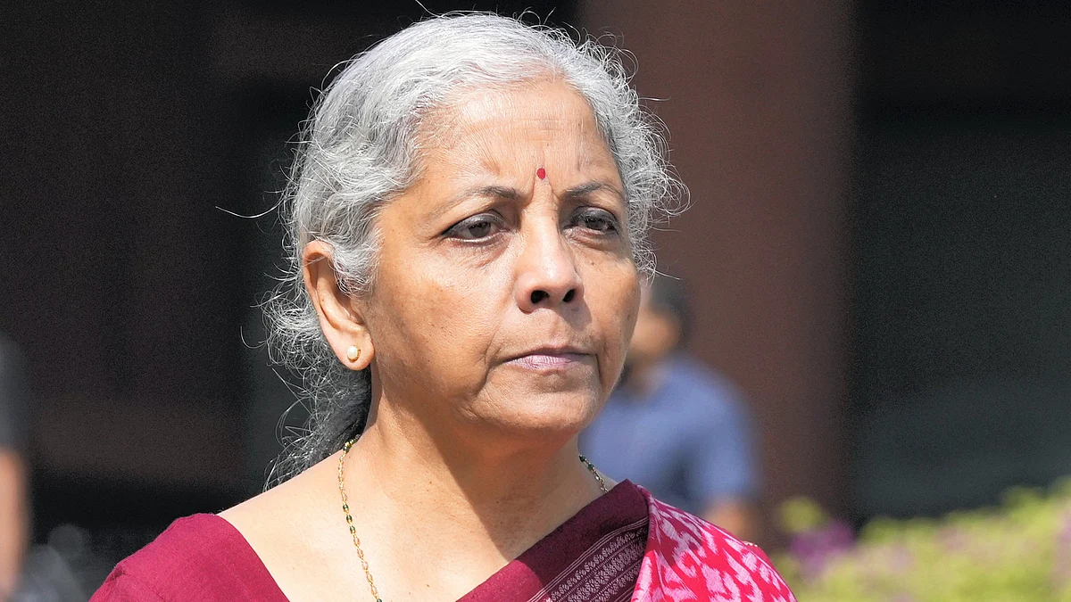 Union finance minister Nirmala Sitharaman (file photo)