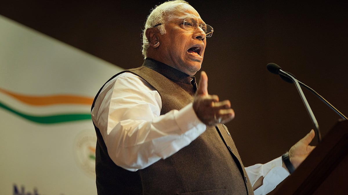 Congress president Mallikarjun Kharge (photo: PTI)