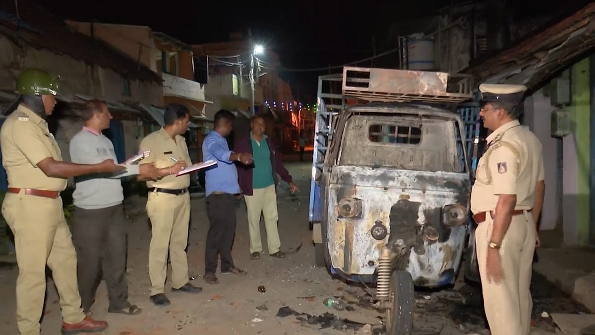 Mandya: Security personnel investigate following clashes between two groups