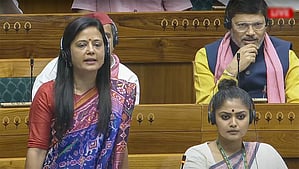 Mahua Moitra in Lok Sabha on 1 July (photo: IANS) 