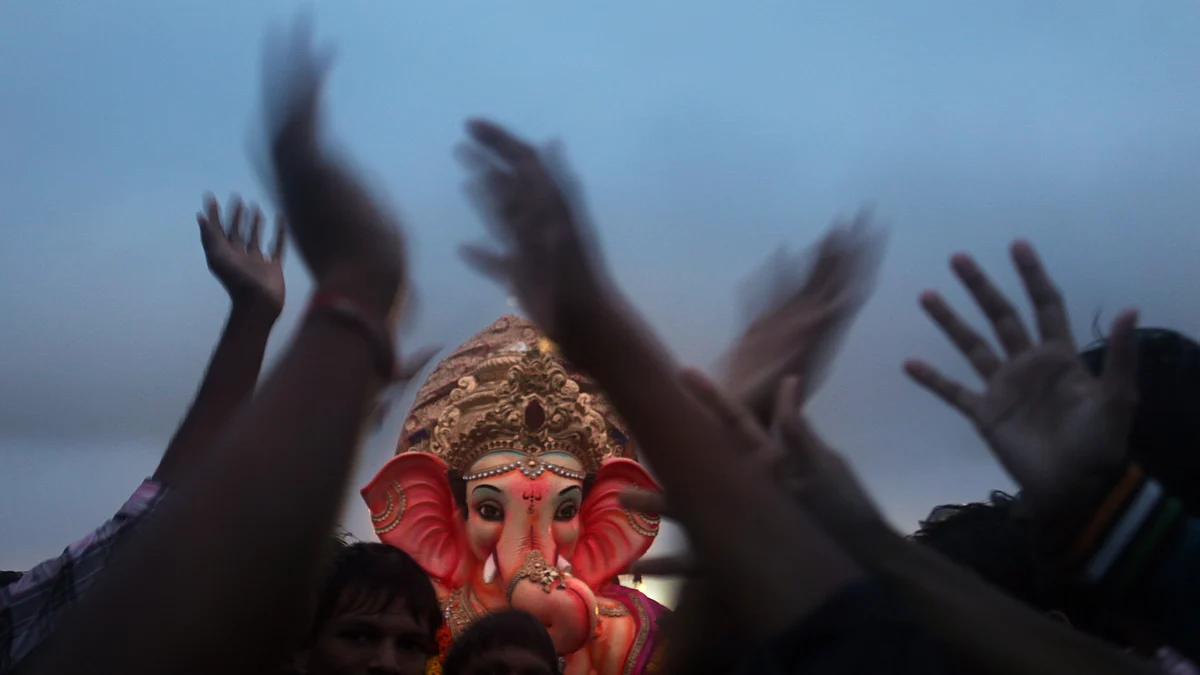 Representative image of Ganesh Chaturthi procession (file photo)