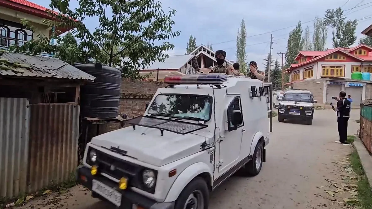 Security personnel in Baramulla