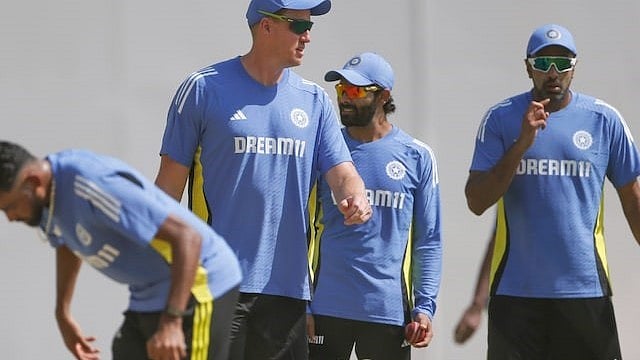 Morne Morkel at the nets in Chennai ahead of Bangladesh Test (photo: @BCCI/X)