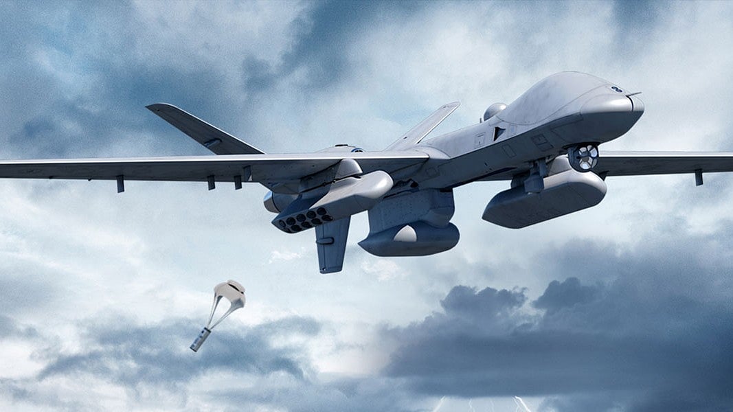 Indian Navy MQ-9B Sea Guardian drone ditches into Bay of Bengal after technical failure
