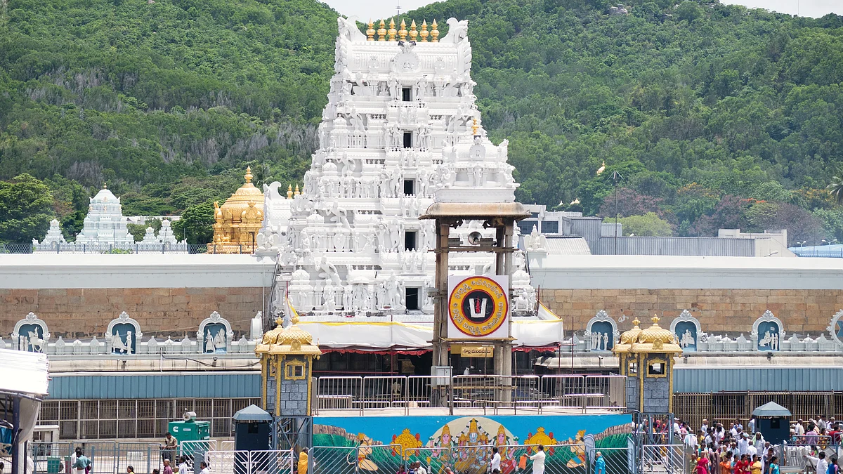 The Tirupati temple (file image)