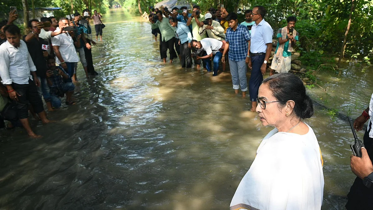 CM Mamata Banerjee in Howrah on 1 September (photo: PTI)