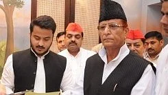 High court refuses bail to Azam Khan, son in machine theft case