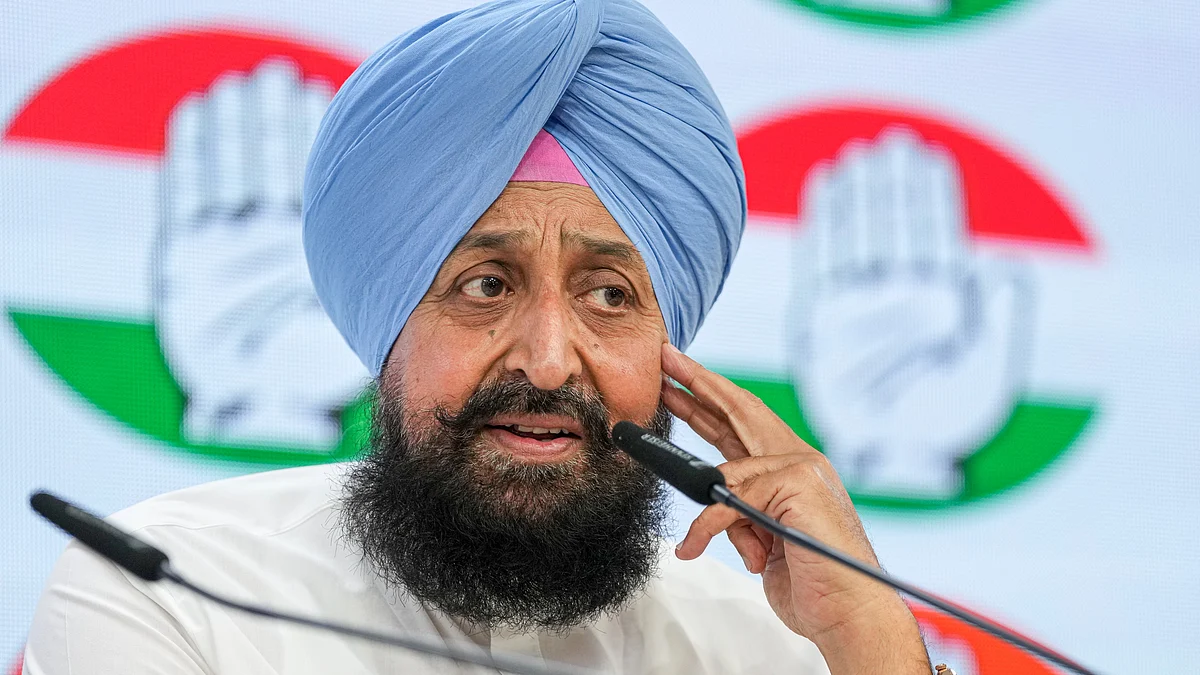 Congress leader Partap Singh Bajwa