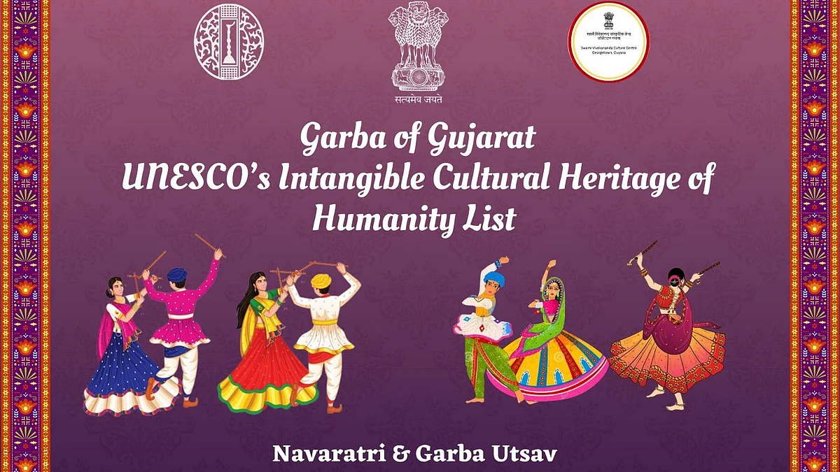 Govt of India invitation to a garba event in Guyana plays up its UNESCO 'heritage of humanity' tag
