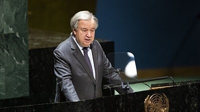 UN chief Antonio Guterres (file photo)