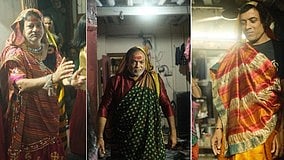 Representative image of men dress up as women in Ahmedabad (photo: IANS)
