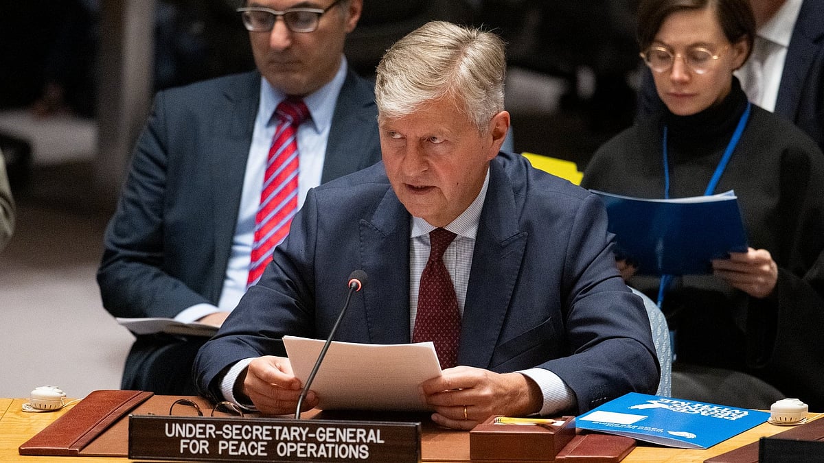 Under-secretary-general for peace operations Jean-Pierre Lacroix (photo: @Lacroix_UN/X)