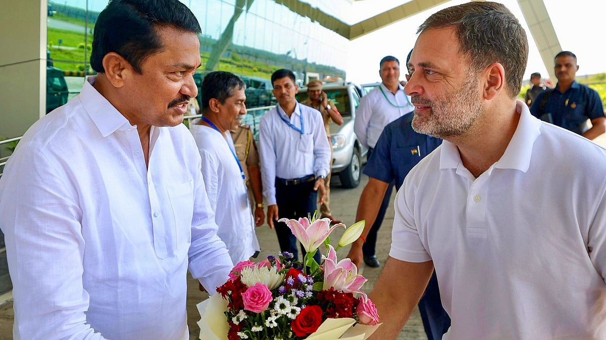 BJP's ideology not right: Rahul Gandhi after unveiling Shivaji statue in  Kolhapur