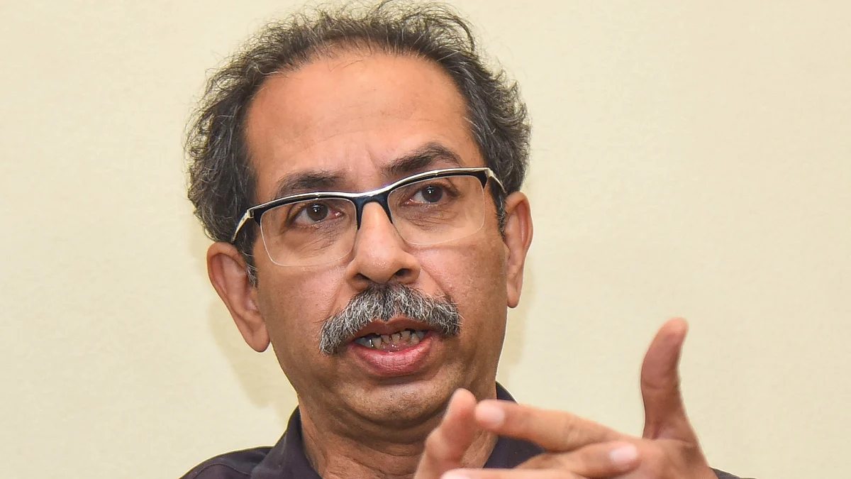 Shiv Sena (UBT) chief Uddhav Thackeray (photo: PTI)