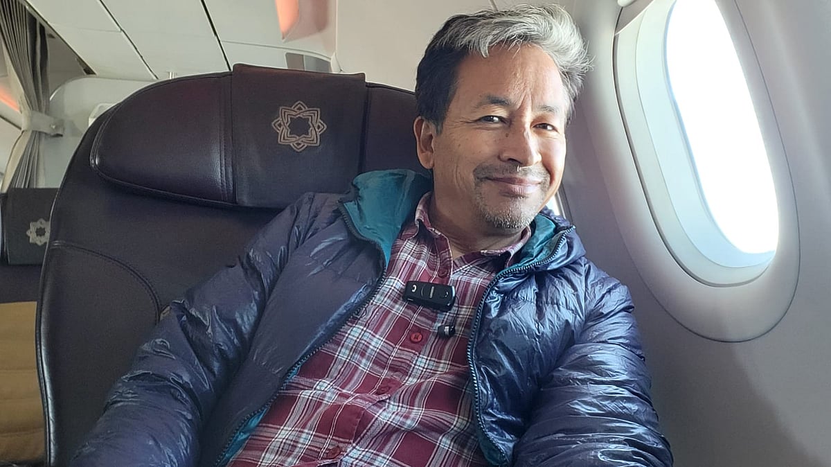 Sonam Wangchuk pays tribute to Ratan Tata on Day 5 of hunger strike