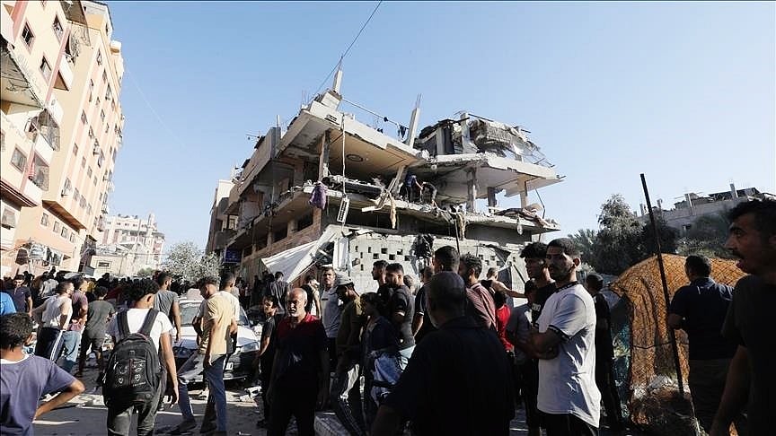 The 15-month war has turned Gaza into rubble (photo: IANS)