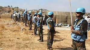 Representative image of UN peacekeeping forces