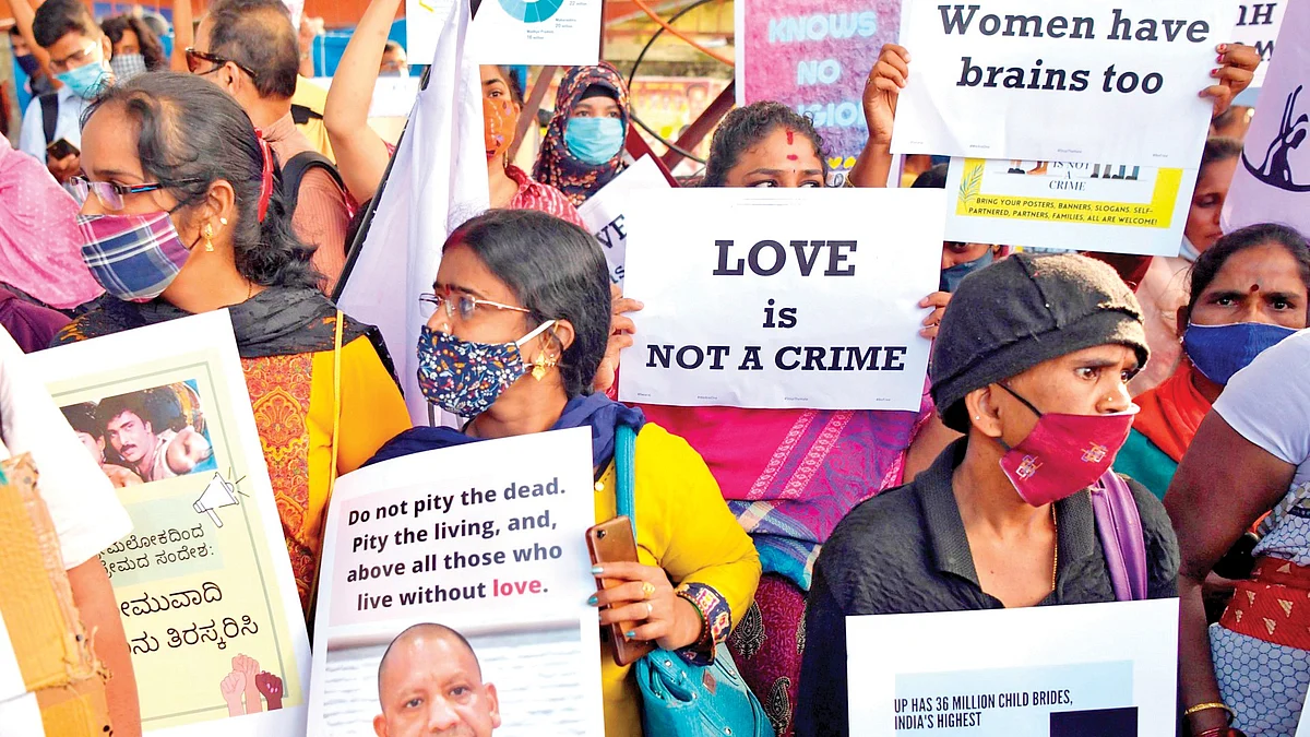 People in Bengaluru step out and speak up against the BJP’s bogey of ‘love jihad’