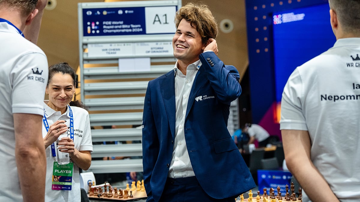 Photo courtesy: @MagnusCarlsen/X