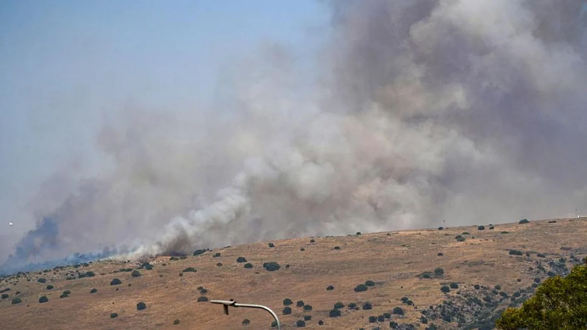 Representative image of Israeli airstrikes on Lebanon (photo: IANS)