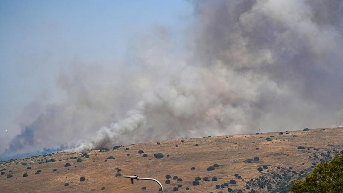 Representative image of Israeli airstrikes on Lebanon (photo: IANS)