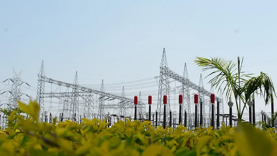 A piece of Adani's green power grid 