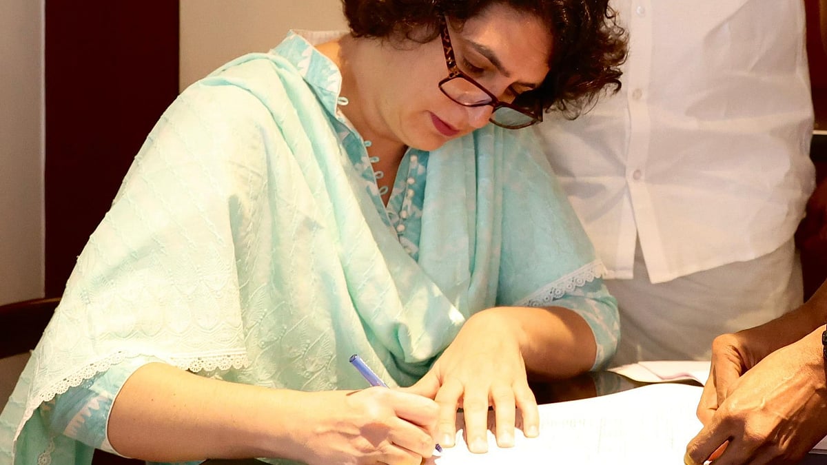 Priyanka Gandhi Vadra officially files her nomination papers for Wayanad