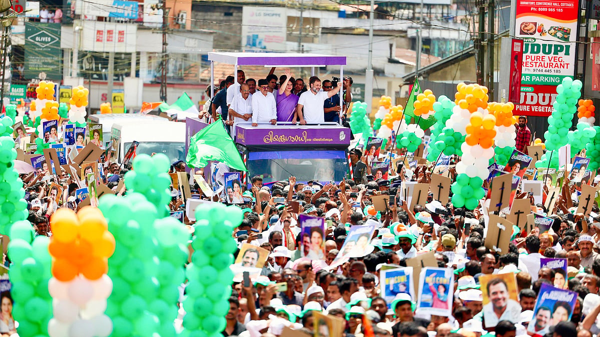 Priyanka Gandhi files nomination from Wayanad after massive roadshow