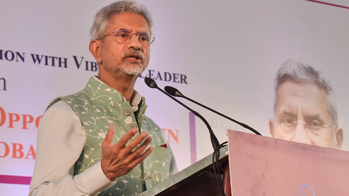 EAM S. Jaishankar in Pune on 26 October (photo: PTI)