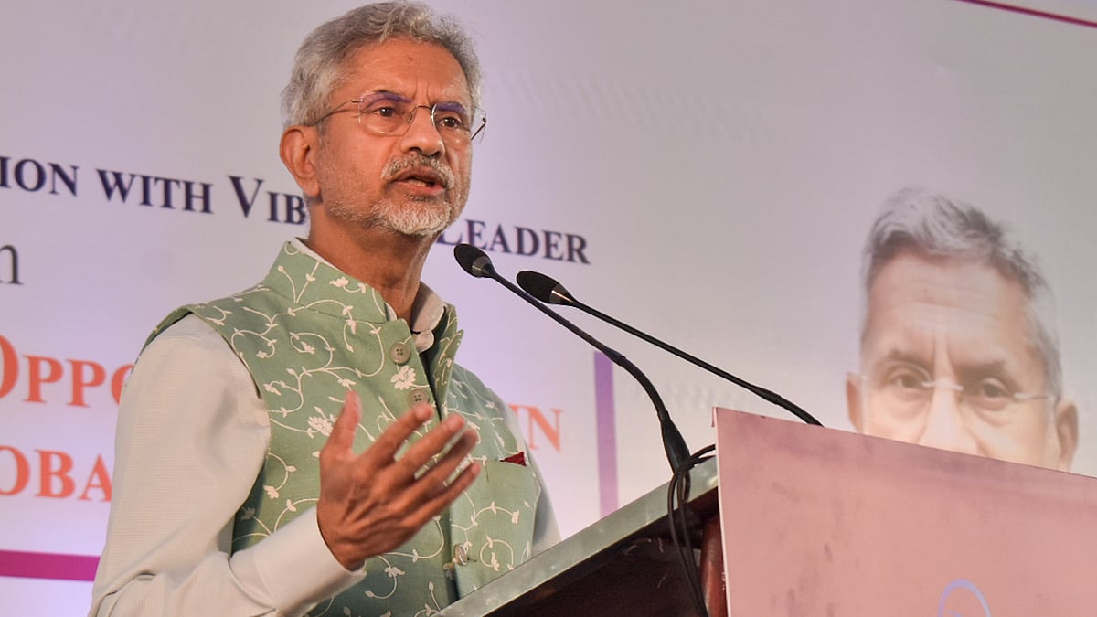 EAM S. Jaishankar in Pune on 26 October (photo: PTI)