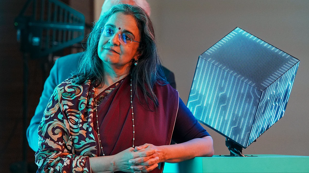 SEBI chief Madhabi Puri Buch in Mumbai on 26 September (photo: PTI)