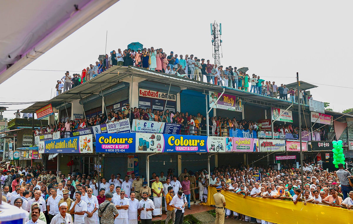 Eengapuzha, Wayanad welcomes Priyanka Gandhi Vadra on her maiden electoral campaign