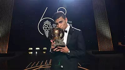 ‘I am just a normal guy,’ says Spanish           Ballon d’Or winner Rodri