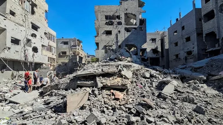 The destruction in Gaza (photo: IANS)