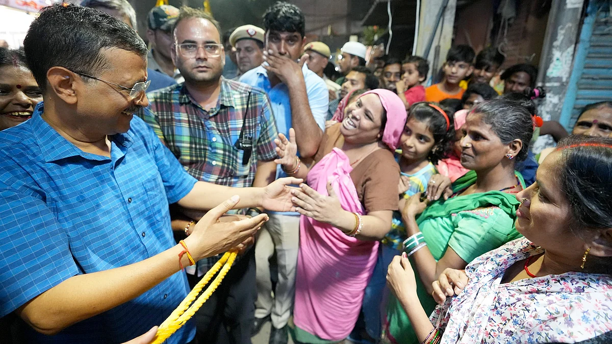 AAP national convenor Arvind Kejriwal in New Delhi on 27 October (photo: PTI)