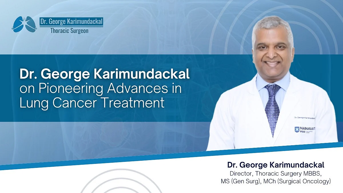 Dr George Karimundackal, thoracic surgeon, on lung cancer treatment