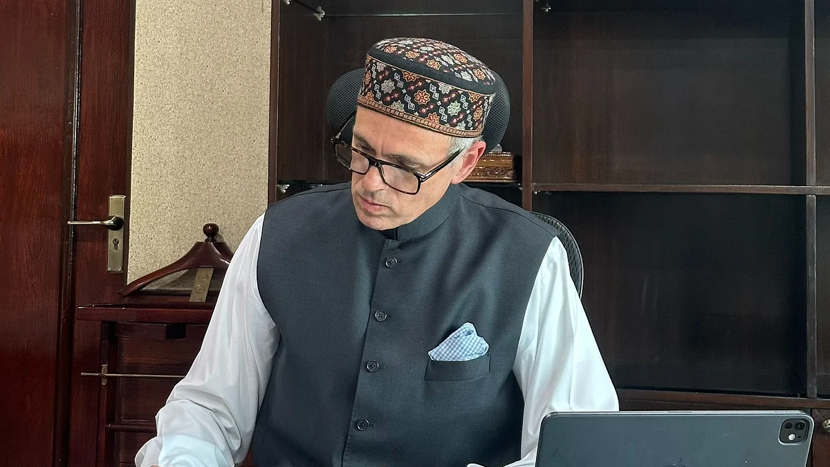 Jammu and Kashmir chief minister Omar Abdullah (photo: @OmarAbdullah/X)