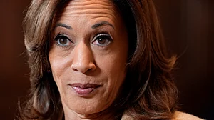I see a nation determined to turn page on hatred, division: Kamala Harris