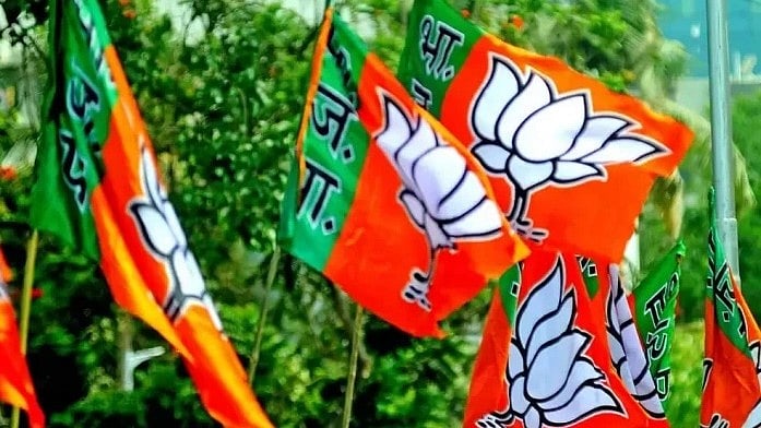 Representational image of the BJP flag (photo: IANS)
